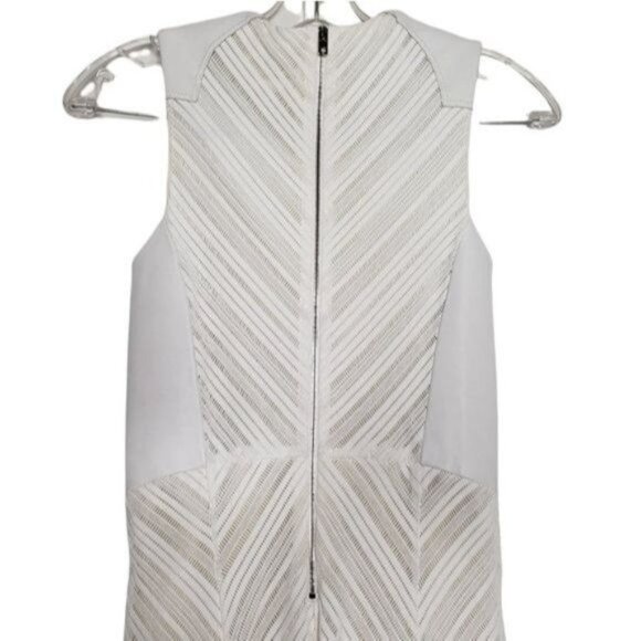 RAG & BONE White Basha Sleeveless Burnout Dress - Picture 9 of 16